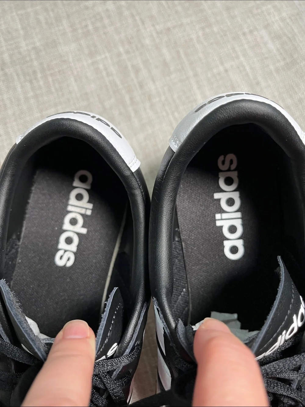 adidas Black and White Women's Athletic Sneakers